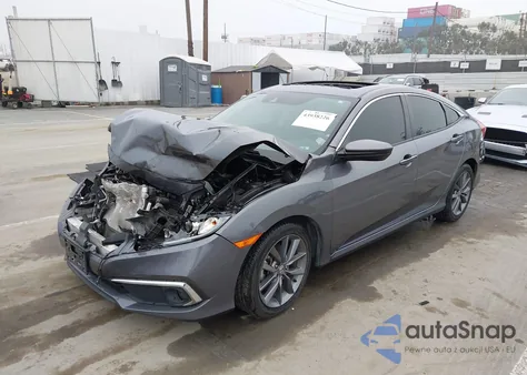 2019 Honda Civic Ex-L из США, поврежденный, VIN 19XFC1F74KE204628